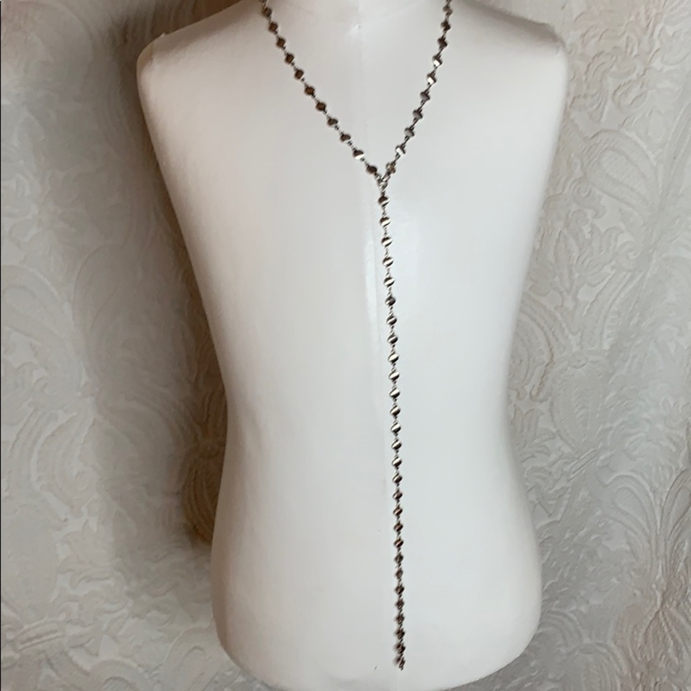 Silver necklace